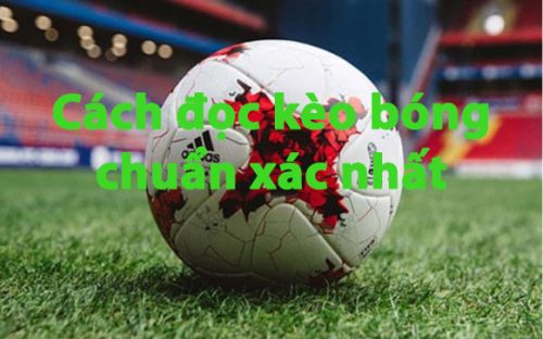 cách đọc kèo bóng chuẩn