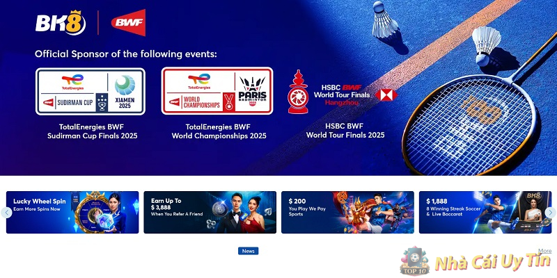 BK8 - Trang Tài Xỉu Trả Thưởng Hấp Dẫn