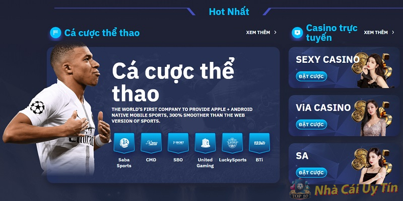Cá cược Thể Thao chất lượng