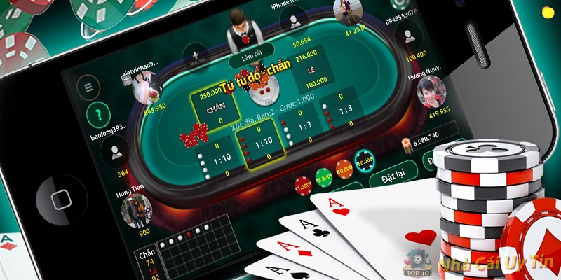 Chơi game bài đổi thưởng trên website