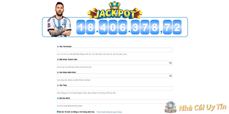 Đăng ký thành viên mới