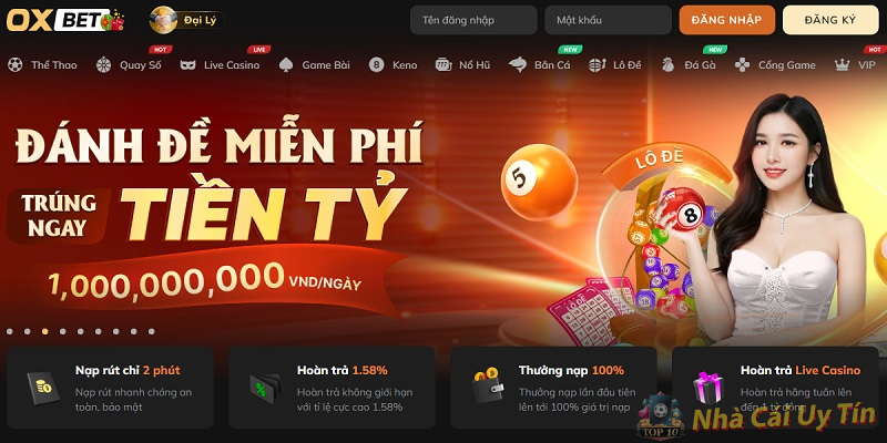 Đánh giá nhà cái Oxbet