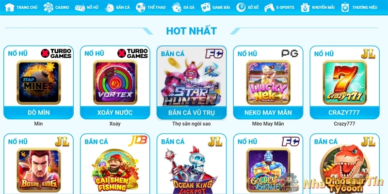 Đánh giá sảnh game - Át chủ bài của XX88