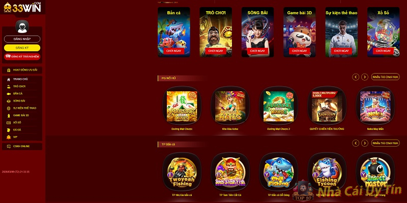 Hệ thống game đa dạng Hệ thống game đa dạng