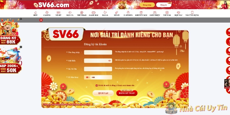 Hướng dẫn cá cược đúng quy trình tại SV66 Hướng dẫn cá cược đúng quy trình tại SV66