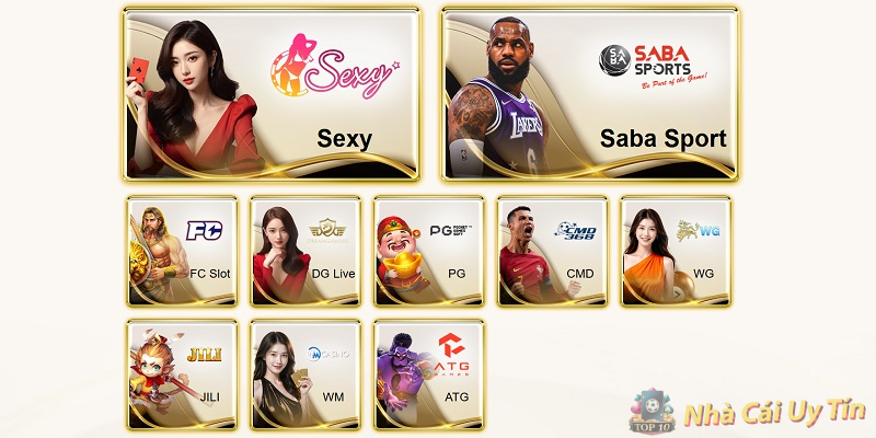 Kho game đẳng cấp của thương hiệu