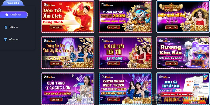 Khuyến mãi bùng nổ quanh năm