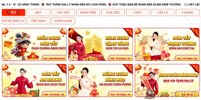 Khuyến mãi hấp dẫn quanh năm