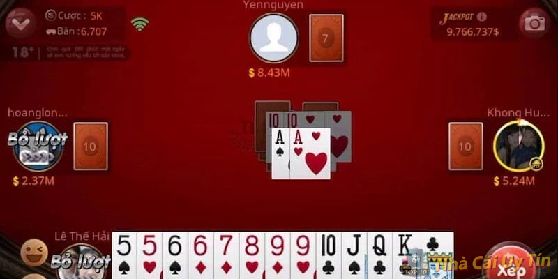 Luật chơi bài tiến lên