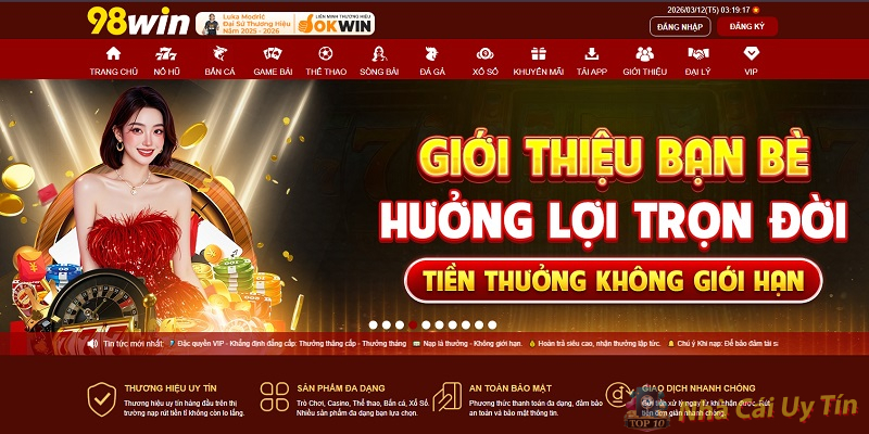 Một số thông tin cơ bản về 98win