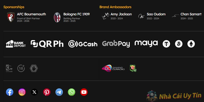 Sân chơi được cấp phép hoạt động hợp pháp