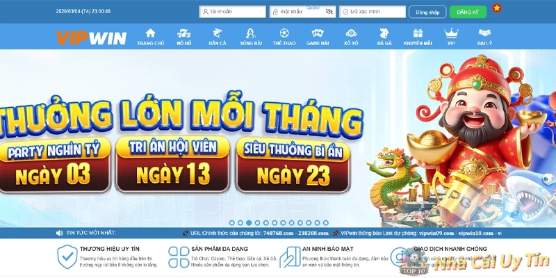 Tổng quan VIPWIN - Độ uy tín thế nào?