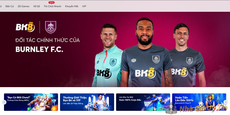 Tổng quan về trang cá cược BK8