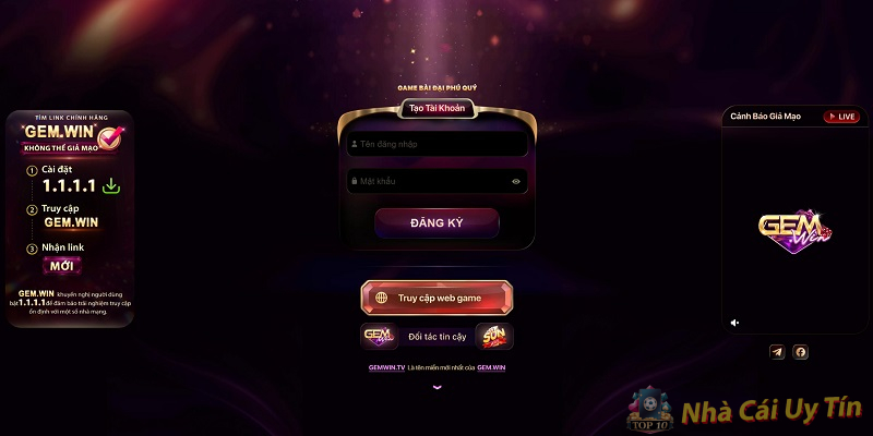 cách đăng ký và khuyến cáo từ gemwin cách đăng ký và khuyến cáo từ gemwin