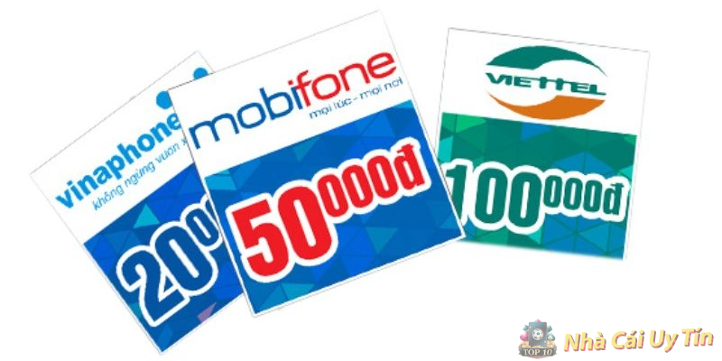 nạp bằng thẻ cào điện thoại