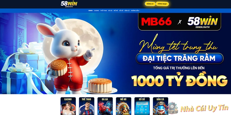 trang cá cược 58WIN